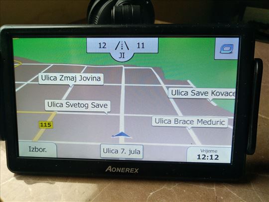 velika 7 inča blueberry -nove mapa , auto-kamion