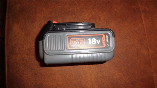 BLACK&DECKER baterija 18V - 4 Ah - ORIGINAL