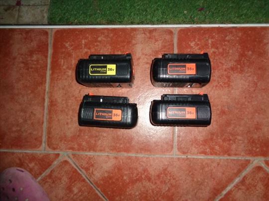 BLACK&DECKER baterije 36V - ORIGINAL