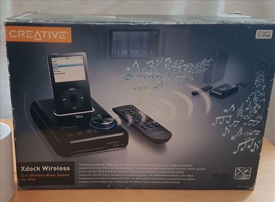 Creative Xdock iPod Wirelles streamer