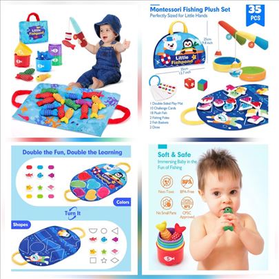 Igra pecanja, mekani set, kvalitetno