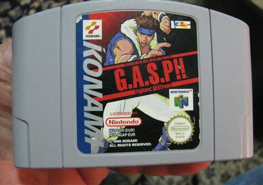 Nintendo 64 - G.A.S.P Fighters' NEXTream