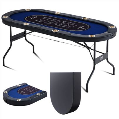Poker sto na sklapanje 1830x820x720mm