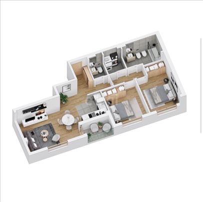 Trosoban stan – SmartHome Voždovac