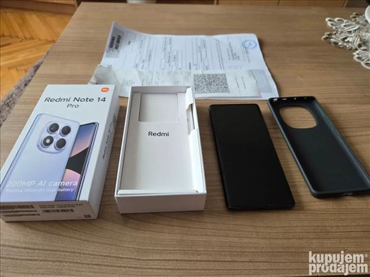 XIAOMI Redmi Note 14 Pro 8/256GB 5 god. garancije