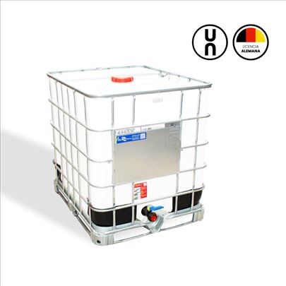 IBC Kontejner bidon kaca 1000l