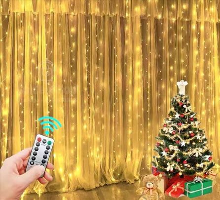 Lampice Novogodisnje lampice 3x3 Led lampice Zaves