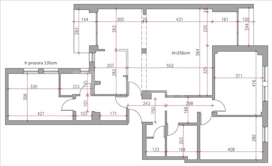 Stan za izdavanje - Hram, Vračar