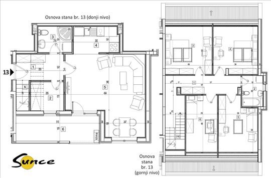 Voždovac duplex -petosoban -stan 118m2