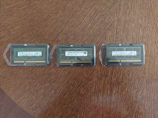 DDR3 2x4gb i 1x2gb za lap top uparene