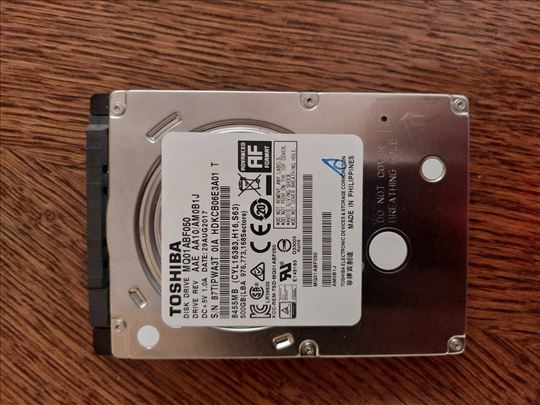 HDD Toshiba 500gb bez bad sektora