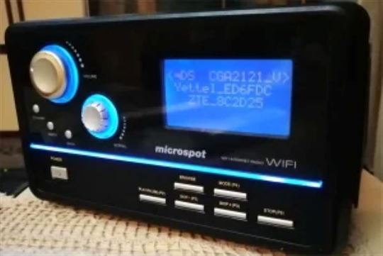 Internet radio prijemnik "Microspot WiFi" 