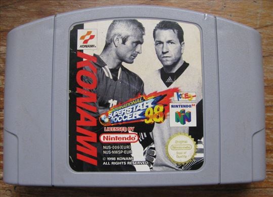 Nintendo 64 - Superstar soccer 98