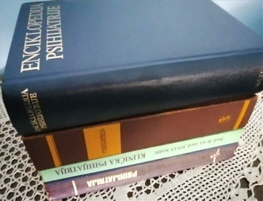 Redak komplet (4 knjige) psihijatrijske literature