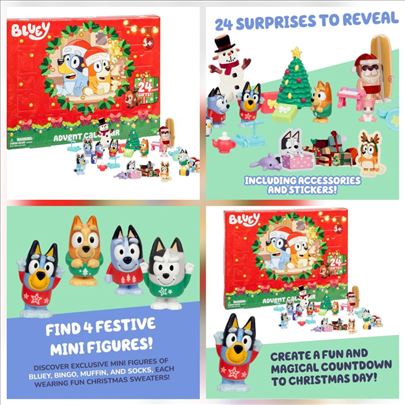 Bluey Blui advent kalendar iznenađenja-dok traju z