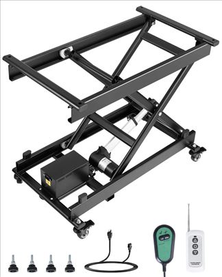 Elektricna dizalica crna nosivost 150kg 76x44cm