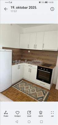 Jednosoban,namešten stan u centru Stare Pazove