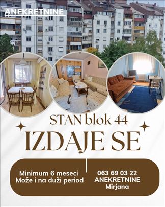Stan za izdavanje Blok 44 