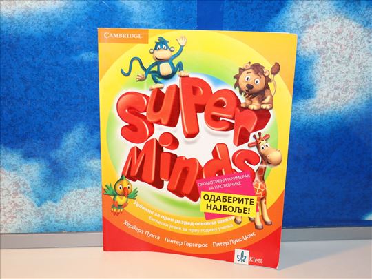 Engleski jezik Super minds za 1. razred Klett