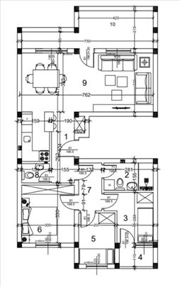 Odličan četvorosoban stan! Sa pdv-om! Veternik!
