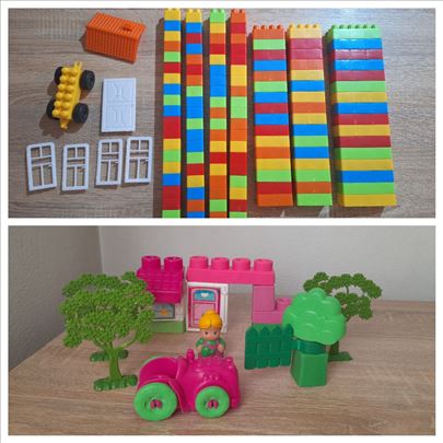 Ceo set kocki za decu 148 kom i meke Clemmy plus 