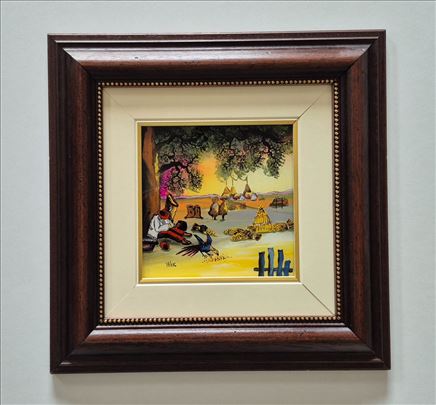 Naiva, ulje na staklu - Dekina dremka 