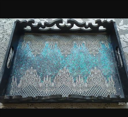 Unikat poslužavnik od drveta!