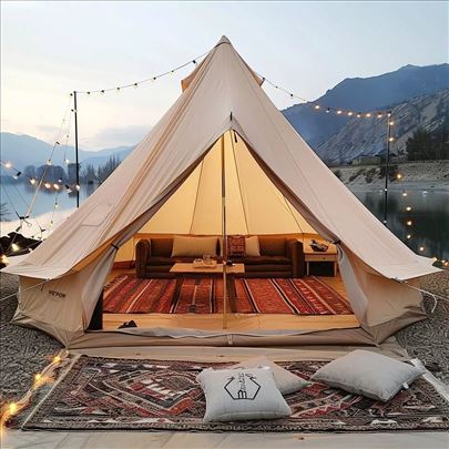 Veliki Porodicni Sator 7 Metara Za 10 do 12 Osoba