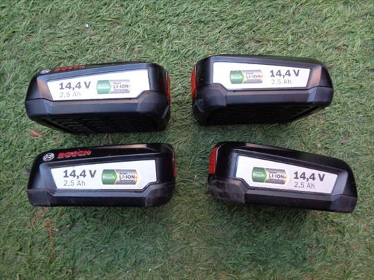 Bosch baterije 14,4 V (zeleni) -Original