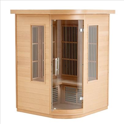 Daleka infracrvena drvena sauna za 2osobe 2000W