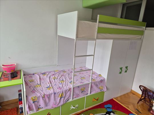 Decija soba krevet na sprat