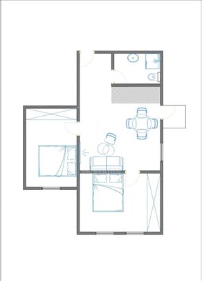 Izdavanje novog stana Crveni Krst – novogradnja