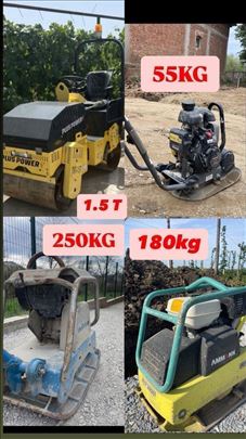 Iznajmljivanje vibro ploča prevoz dogovor 