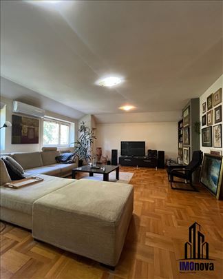 Lion -85m2+25m2 -dve terase -namešten -trosoban