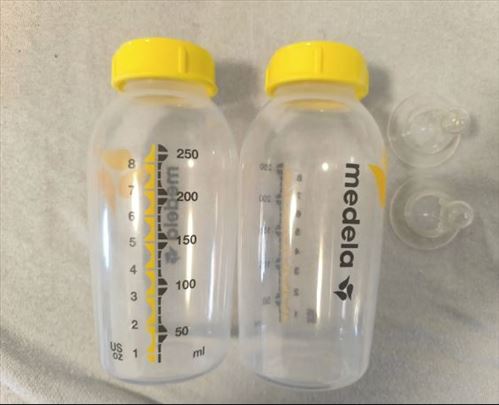 Medela flašica za čuvanje mleka 250ml + cucle