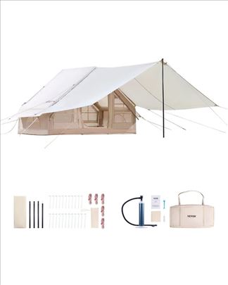 Naduvavajuci sator sa nadstresnjicom za 3-5 osoba