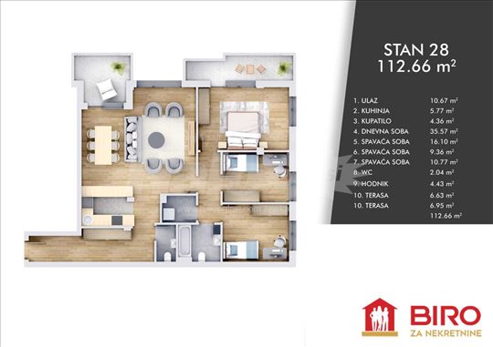 Novi Sad, Centar, Stan, 4, 113,00m2