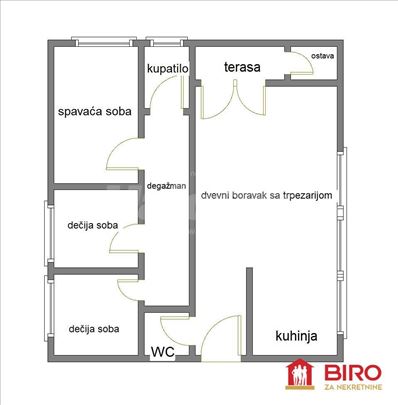 Novi Sad, Novo Naselje, Stan, 4, 110,00m2