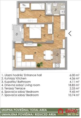 Novi Sad, Podbara, Stan, 3, 54,00m2