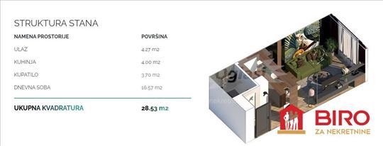 Stan,NOVI SAD,SAJAM,kv: 29.00, € 104150, ID: 10113