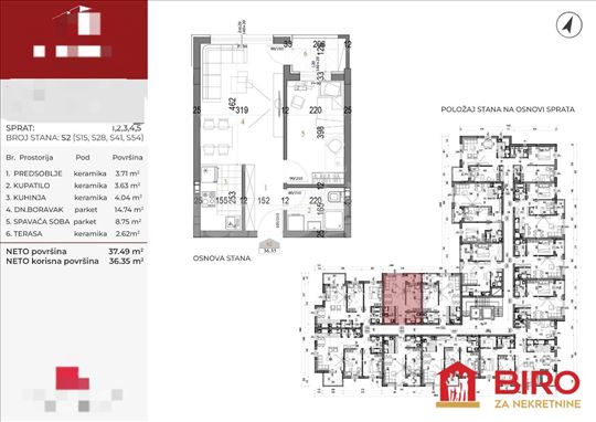 Novi Sad, Somborski Bulevar, Stan, 1.5, 36,00m2