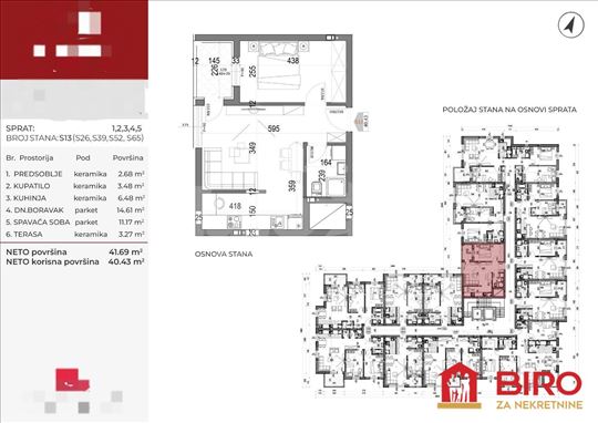 Novi Sad, Somborski Bulevar, Stan, 2, 40,00m2