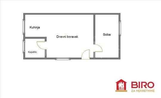 Novi Sad, Vidovdansko Naselje, Stan, 1.5, 25,00m2
