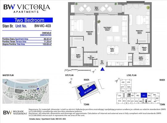 Otvoren pogled na reku, BW Victoria ID#4185