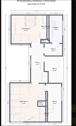 Smederevo - Centar - 53m2 ID#24586