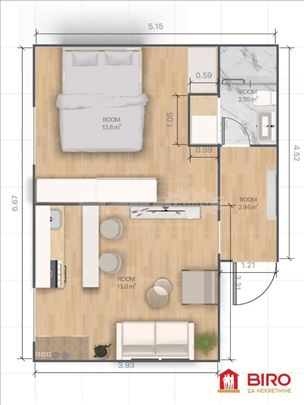 Sremski Karlovci, Centar, Stan, 2, 33,00m2