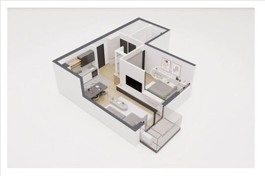 Stara Pazova, Nova Pazova, Stan, 2.5, 50m2