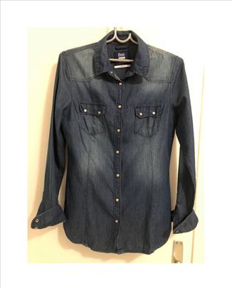 Bershka teksas košulja (vel: M)