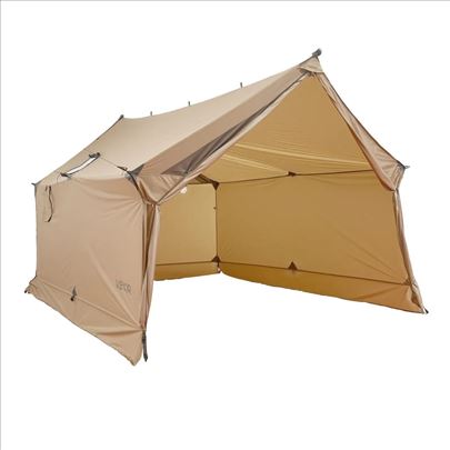 Vodootporni Kamperski Sator 3.8 x 2 m Za 2 Osobe