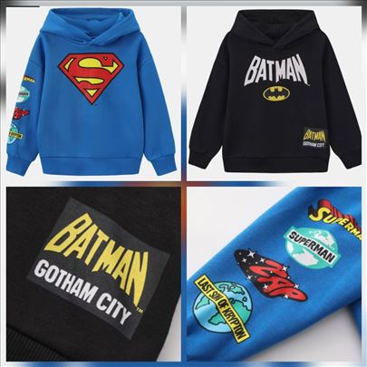 Betmen ili Supermen duks, 2-3, 3-4, 5-6god- novo